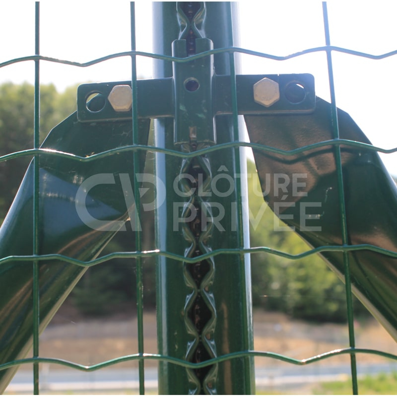 Jambe De Force Priv o En Vert Pour Poser Du Grillage Souple