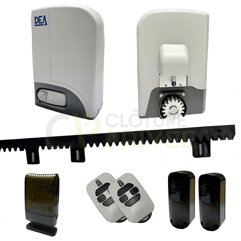 Kit moteur DEA 624Net pour portail coulissant Kit moteur DEA 624Net pour portail coulissant