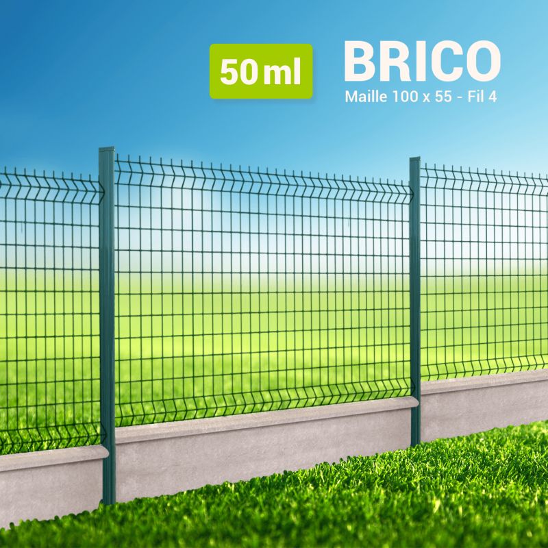 Clôture Rigide En Plastique Vert - Hauteur 80 Cm, Longueur 10 M, Mailles 1.5x1.5 Cm - Pour Jardin, Protection Plantes, Petits Animaux