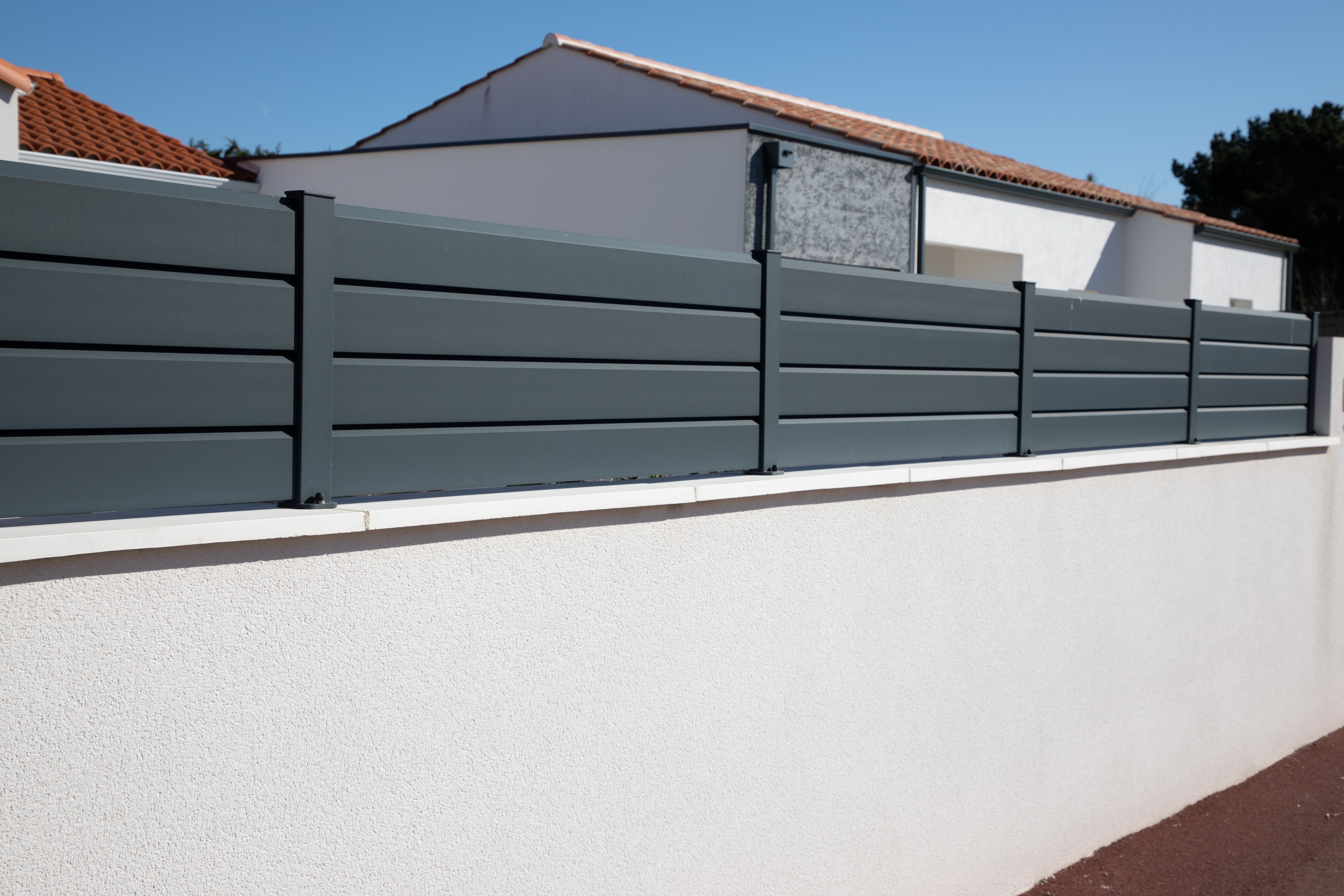 muret cloture maison