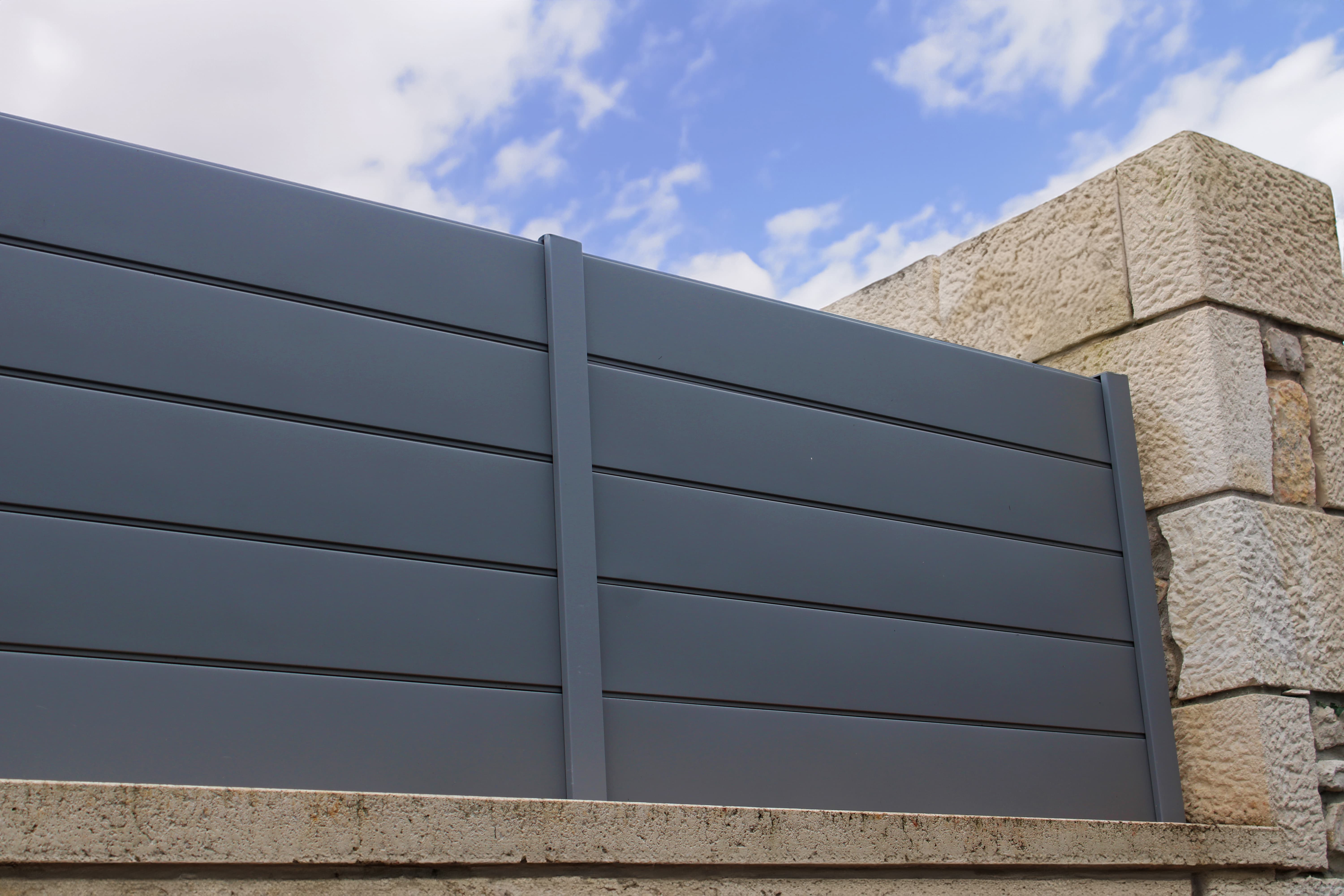 muret cloture maison