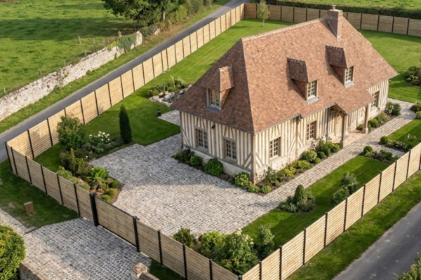 Clôture en bois en Normandie : avantages, prix et conseils