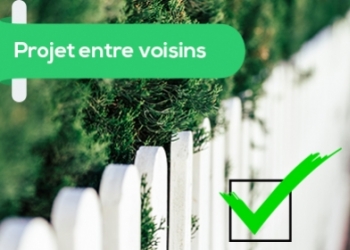 Partagez une clôture avec votre voisin