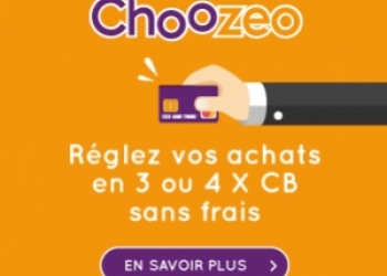 Choozeo : le paiement en 3 ou 4x CB sans frais 