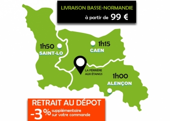 Livraison de clôture en Normandie